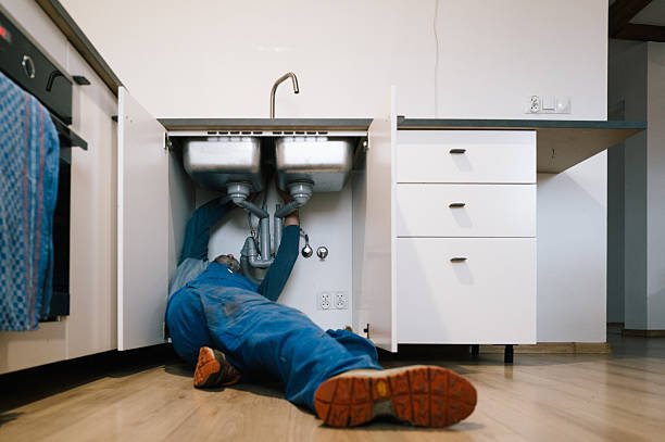Professional Drain Cleaning technician working in Platteville, CO